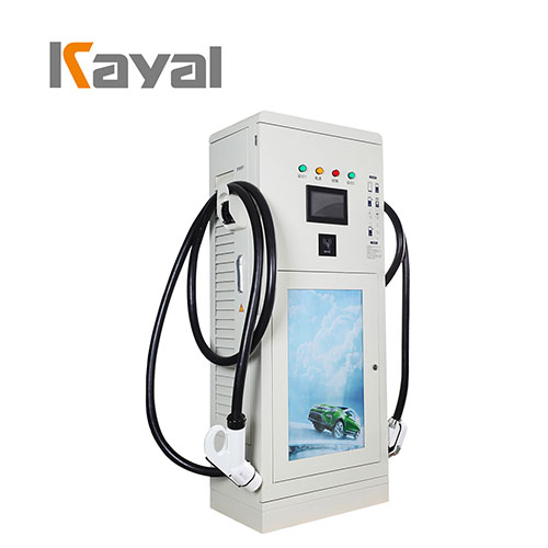 EV charging solutions_Double gun DC charging pile