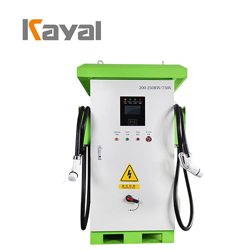 EV charging solutions_D Double gun DC charging pile